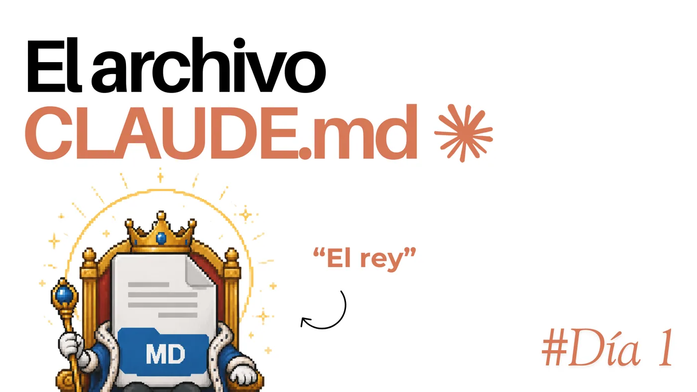 Lámina del día 1: El archivo madre: CLAUDE.md