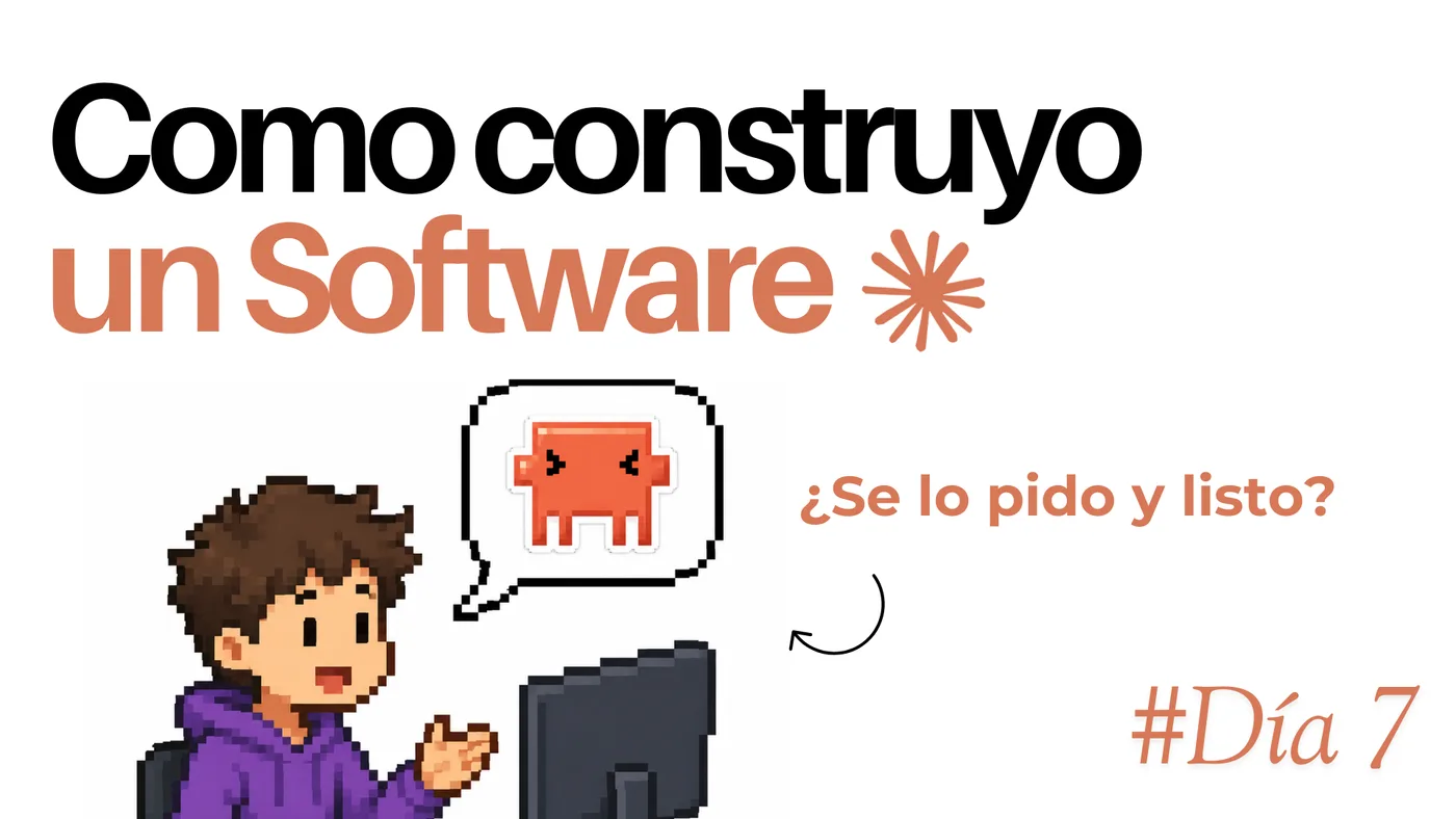 Lámina del día 7: Pide un plan, no un software